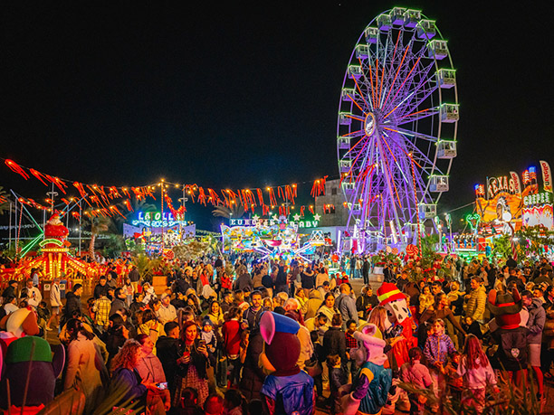 Illuminations de Noël à Arrecife
