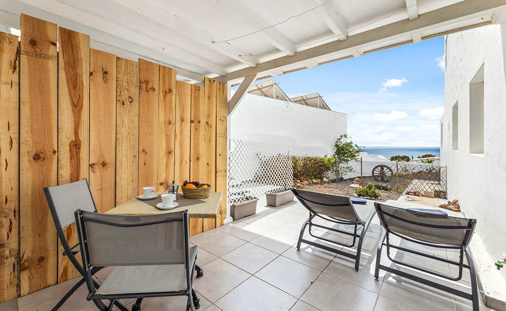 Casa Marosenia appartement Famara Chambre avec lit double